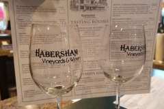 Souvenir Glasses included with the tasting fee.