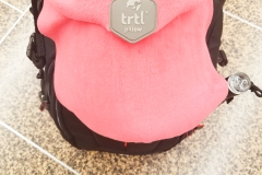 Trtl Neck Pillow attached to My Backpack