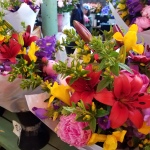 Flowers grown from local farmers