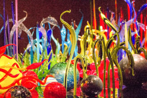 The Glassworks of Dale Chihuly at the Chihuly Garden and Glass Exhibition.
