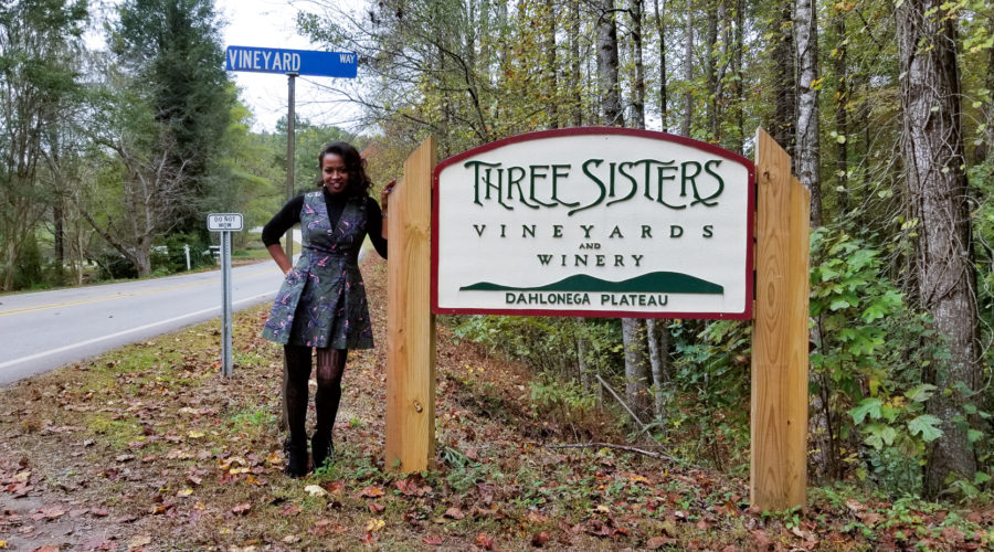 Halloween Candy Wine Tasting at the Three Sisters Vineyard, Dahlonega