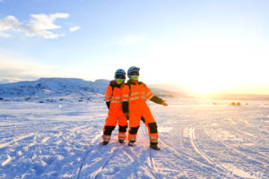 Glacier Adventures: Snowmobile and Hiking in Iceland